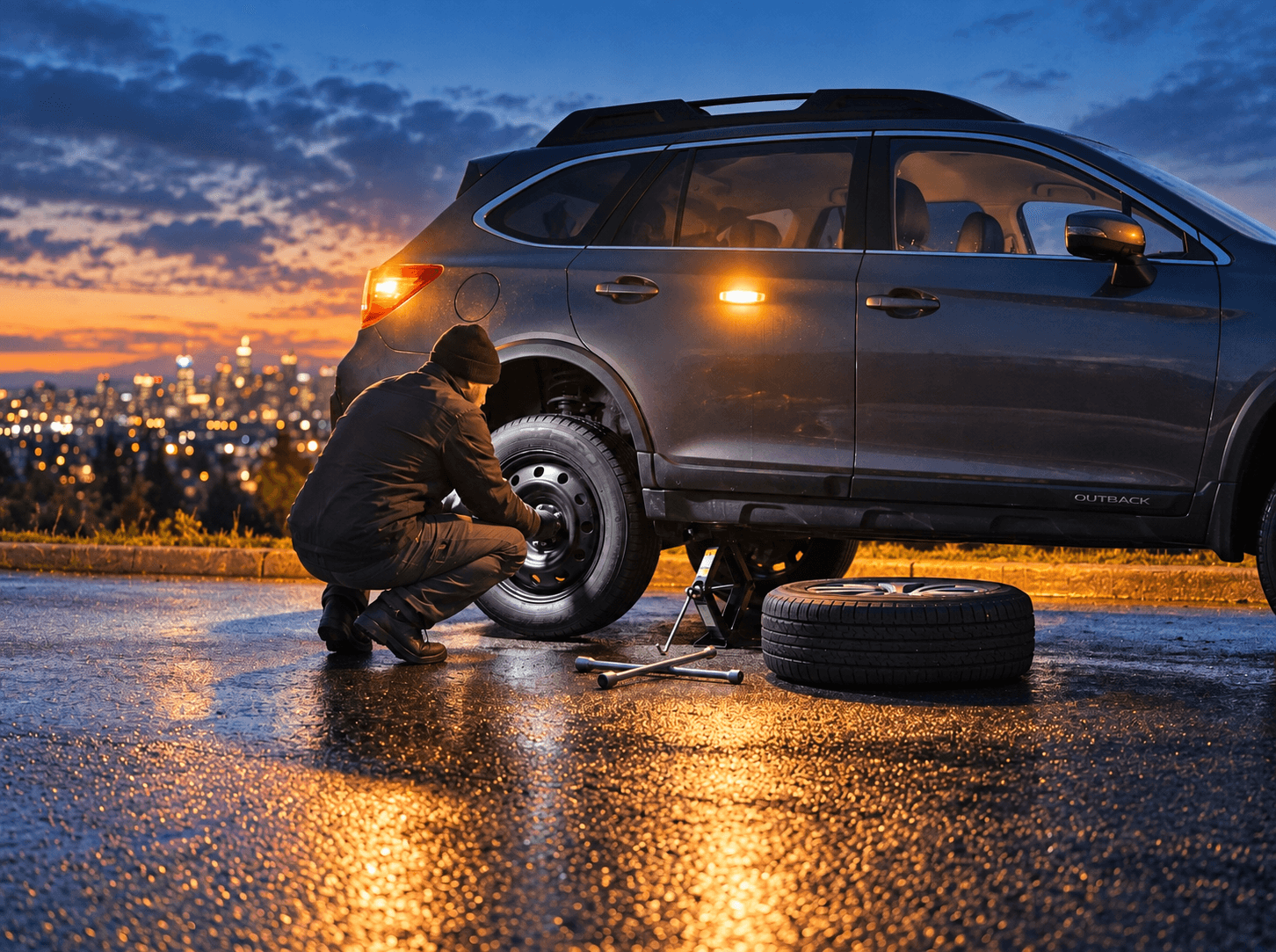 Flat Tire Repair Service in Dallas, TX